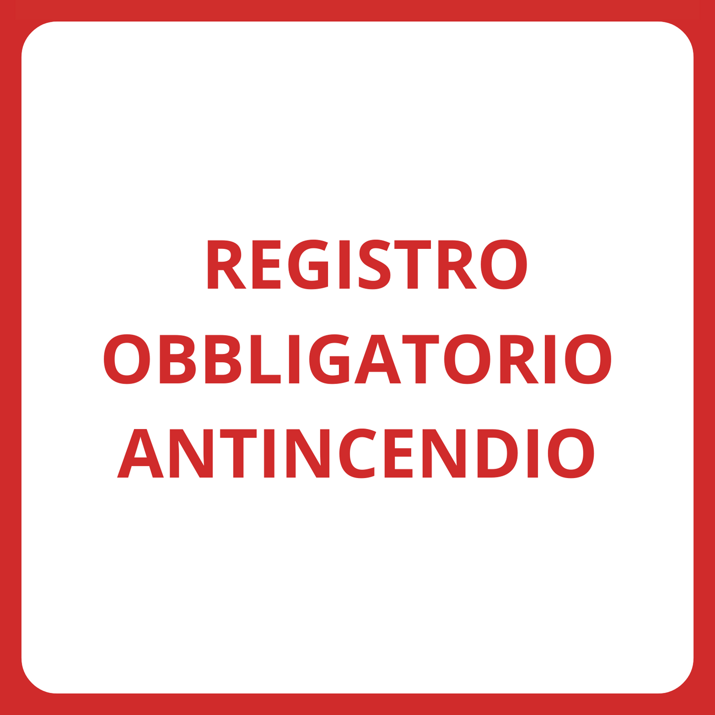 Registro Obbligatorio Antincendio